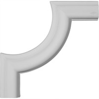 8 1/8"W x 8 1/4"H, Aberdeen Panel Moulding Corner
