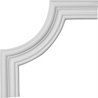 8 3/4"W x 8 3/4"H, Claremont Panel Moulding Corner