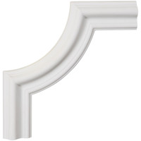 8"W x 8"H x 3/4"P Seville Panel Moulding Corner