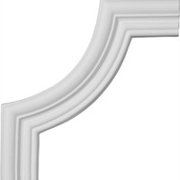 7 3/4"W x 7 3/4"H Swindon Panel Moulding Corner