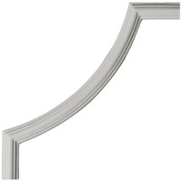 10"W x 10"H x 1/2"P Classic Panel Moulding Corner