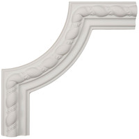 10"W x 10"H x 7/8"P Devon Rope Panel Moulding  Corner