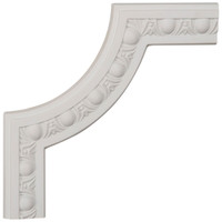 10"W x 10"H x 5/8"P Raymond Egg & Dart Panel Moulding Corner