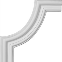 10 1/2"W x 10 1/2"H Seville Panel Moulding Corner