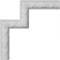 11 1/8"W x 11 1/8"H Sellek Panel Moulding Corner
