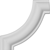 3 1/8"W x 3 1/8"H Traditional Panel Moulding Corner