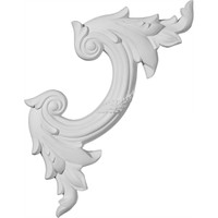 14 1/4"W x 14 1/4"H x 1 1/4"P Tirana Panel Moulding Corner
