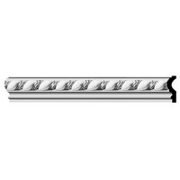 2"H x  7/8"P x 96"L Devon Rope Panel Moulding