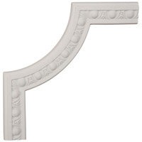 12"W x 12"H x 5/8"P Raymond Egg & Dart Panel Moulding Corner