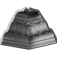 5 1/8"P x 6 7/8"H Inside Corner for Moulding MLD06X05X08TI