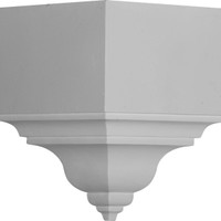 5 1/2"P x 13 3/4"H, Outside Corner for Moulding Profiles Less than 5 1/2"P and 6 3/4"H