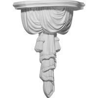 9 3/4"W x 4 1/2"D x 12 1/8"H Tassel and Ribbon Shelf
