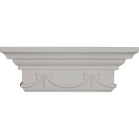 12"W x 4 3/8"H x 4 1/8"P Versailles Shelf