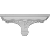 18"W x 7 3/8"H x 9 1/8"P Victorian Shelf