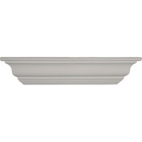 22 3/4"W x 16 1/8"P x 4 1/2"H Classic Corner Shelf