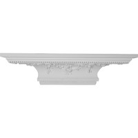 30"W x 7 3/8"H x 9 1/8"P Victorian Shelf