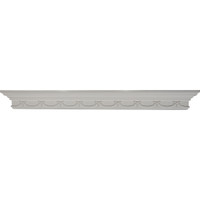 48"W x 4 3/8"H x 4 1/8"P Versailles Shelf