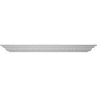 48"W x 3 7/8"H x 5 1/4"P Egg & Dart Shelf