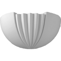 7"W x 6 7/8"D x 16 1/2"H, Traditional Sconce