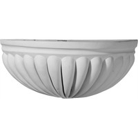 14 1/8"W x 6 7/8"D x 6"H Basin Wall Sconce