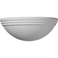 16 1/8"W  x 6 1/4"H x 8 1/4"P Traditional Wall Sconce