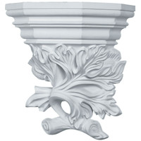 16 1/8"W  x 17 3/4"H x 8 5/8"P Oak Leaf Wall Sconce