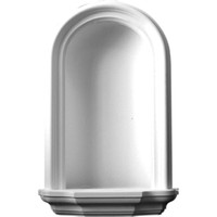 16 5/8"W x 27 1/2"H x 7 3/8"D Traditional Wall Niche (RO: 12 1/4"W x 22 1/2"H x 3 7/8"D)
