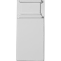 4 1/8"W x 9"H x 1 1/8"P Jefferson Plinth Block