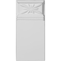 4 3/8"W x 9 1/8"H x 1 1/8"P Bradford Plinth Block
