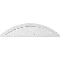 40"W x 9"H x 1 3/4"P Elliptical Sunburst Pediment