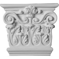 5 3/4"W x 5 1/8"H x 1 3/4"P Corinthian Capital (Fits Pilasters up to 4"W x 1"D)