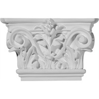 8 5/8"W x 5 1/2"H Acanthus Leaf Capital (Fits Pilasters up to 5 1/4"W x 3/4"D)