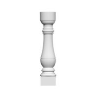 Bradford Fiberthane Baluster - Style H - BAL05X24BR-H
