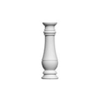 Bradford Fiberthane Baluster - Style N - BAL05X18BR-N
