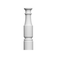 Hamilton Fiberthane Baluster - Style K - BAL05X23HM-K
