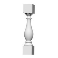Legacy Fiberthane Baluster - Style A - BAL05X28LG-A