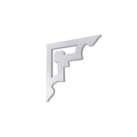 BKT16X16X2 - 16X16X2 Smooth Bracket
