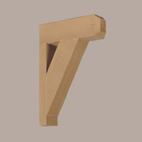 BKT18X18X3X1S - 18X18X3-1/2 Wood Grain Bracket