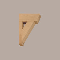 BKT18X20X3S - 18X20X3-1/2 Wood Grain Bracket