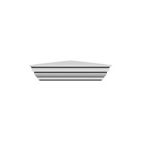 Fiberthane Peaked Newel Post Cap for 12" Newel Post