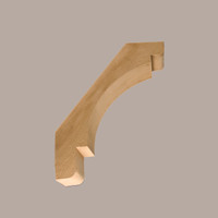 BKT22X30X6S - 21-1/2X30X6 Wood Grain Bracket