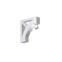 BKT24X24X5 - 24X24X5 Smooth Bracket