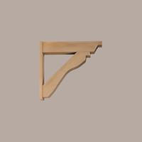 BKT32X31X5S - OUTLOOKER 32-1/4X30-5/8X5-1/4 Wood Grain Bracket
