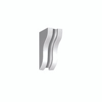 BKT3X5 - 3X5-1/8X2-1/4 Smooth Bracket