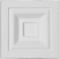 3 3/4"W x 3 3/4"H x 1 1/8"P Eris Plinth Block