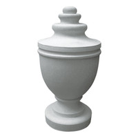 4 7/8"OD x 11 1/2"H Urn Finial