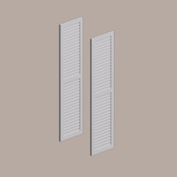 Fypon shutter___LVSH16X60FNCR3S____ 16X60X1 WOODGRAIN