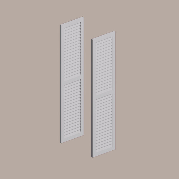 Fypon shutter___LVSH18X60FNCR____ 18X60X1