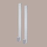 PIL5X120E____PILASTER FLUTED ECO ADJ PLTH 120X5-1/4X1-1/4