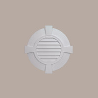 RLV24-6TK____LOUVER DECO  W/ FL TRIM 38X2-3/8